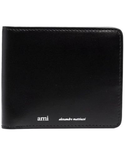 Ami Paris Wallets & Cardholders - Black