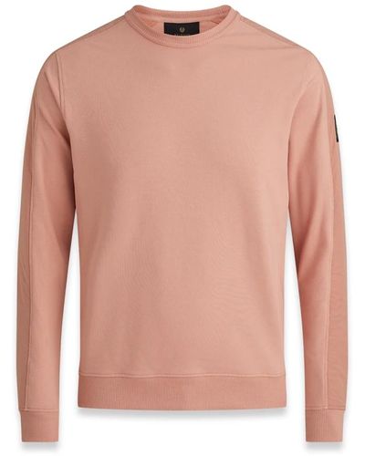 Belstaff Rust fleece sweater - Pink