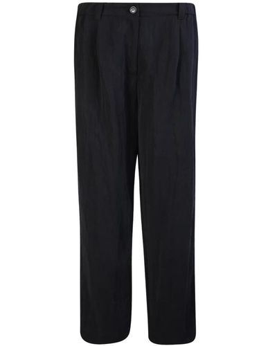 KENZO Straight-cut black trousers by - Nero