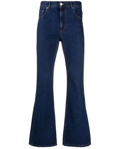 Ernest W. Baker Jeans > flared jeans - Bleu