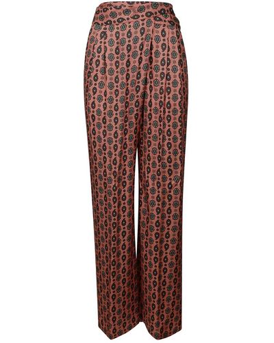 Aspesi Straight trousers - Rosso