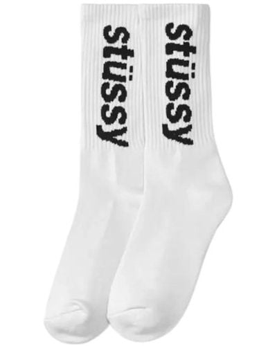 Stussy Socken - Weiß