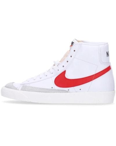 Nike Vintage hoher sneaker - blazer mid 77 - Weiß