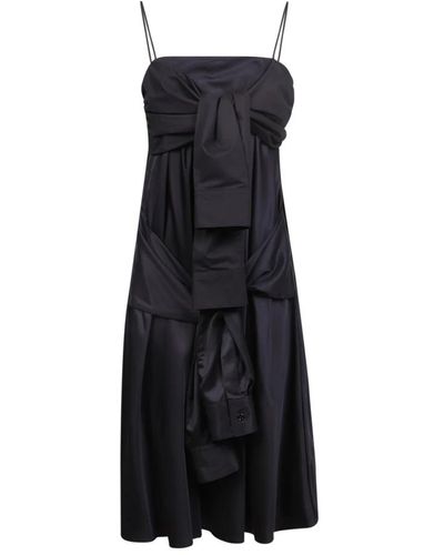 MM6 by Maison Martin Margiela Day Dresses - Black