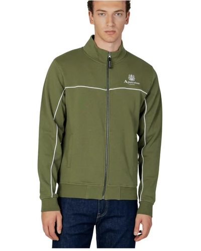 Aquascutum Sweatshirts & hoodies > zip-throughs - Vert