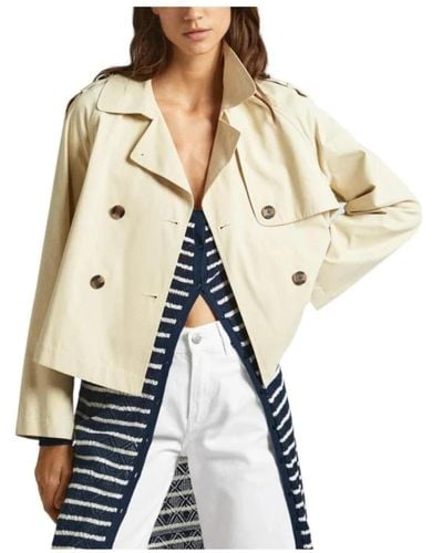 Pepe Jeans Sheila trenchcoat - Natur
