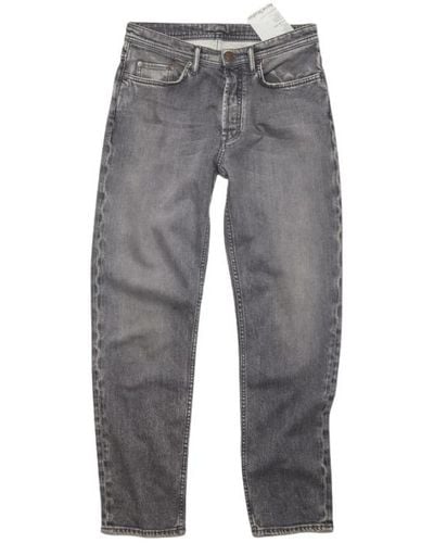 Acne Studios Cropped Jeans - Grey