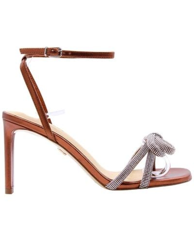 Lola Cruz High Heel Sandals - Brown