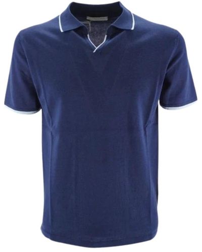 Daniele Fiesoli Polo Shirts - Blue