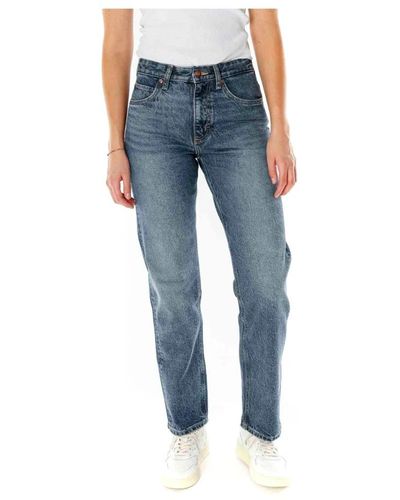 Lee Jeans Rider straight leg midwaist jeans - Blau