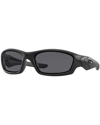 Oakley Straight jacket polarisierte sonnenbrille - Schwarz