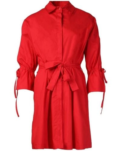 Liu Jo Shirt Dresses - Red