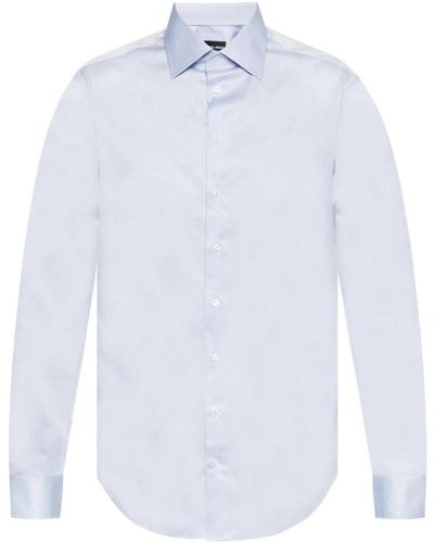 Giorgio Armani Geknöpftes Hemd - Weiß