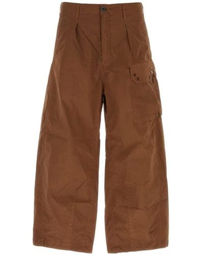 C.P. Company Trousers > wide trousers - Marron