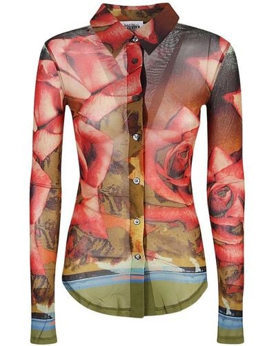 Jean Paul Gaultier Shirts - Red