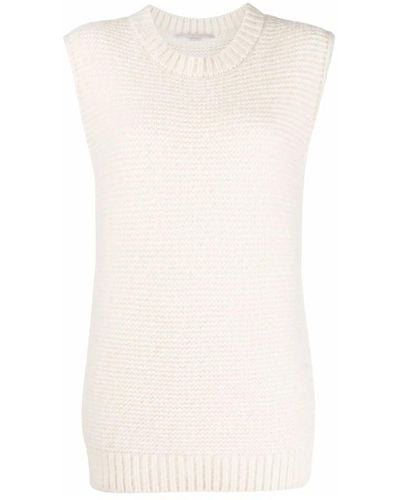 Stella McCartney Round-Neck Knitwear - White