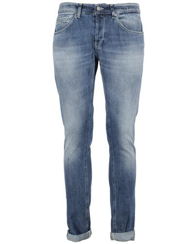 Dondup Stylische george jeans für männer - Blau