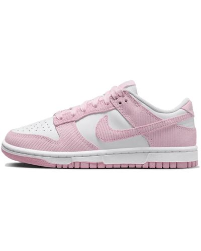 Nike Zapatillas bajas de corduroy rosa - Morado
