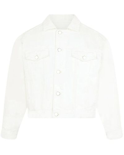 Loulou Studio Denim giacche - Bianco