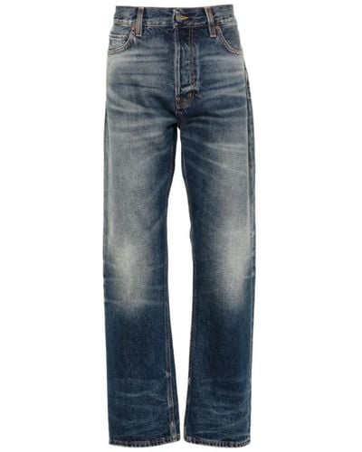 Haikure Jeans > straight jeans - Bleu