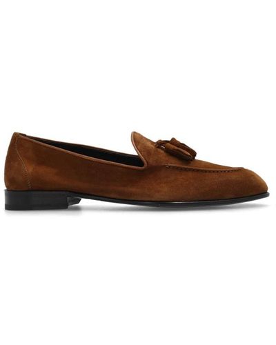 Brioni Shoes > flats > loafers - Marron