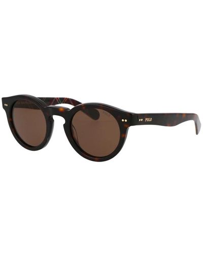 Polo Ralph Lauren Des lunettes de soleil - Marron