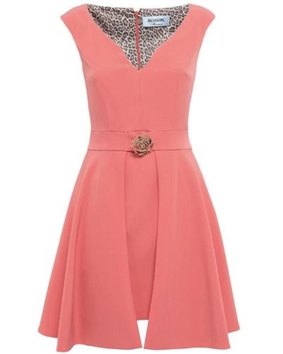 Blugirl Blumarine Elegantes kleid für besondere anlässe - Pink