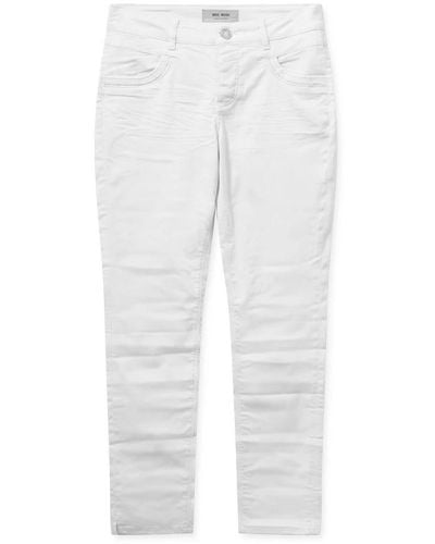 Mos Mosh Cropped Trousers - White