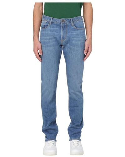 Giorgio Armani Slim-Fit Jeans - Blue