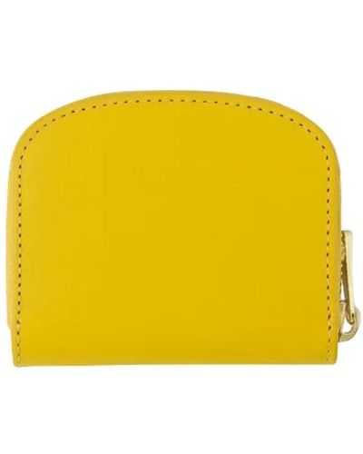 A.P.C. Wallets & Cardholders - Yellow