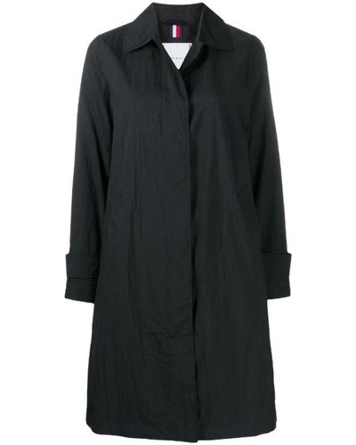 Tommy Hilfiger Trench Coats - Black