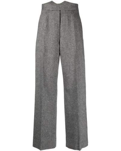 Vivienne Westwood Pantalones lauren de pierna recta - Gris