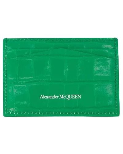 Alexander McQueen Wallets & Cardholders - Green