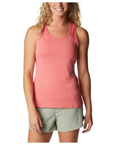 Columbia Camiseta de mujer - Rojo