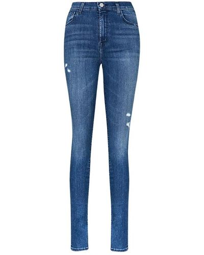J Brand Jeans skinny - Bleu