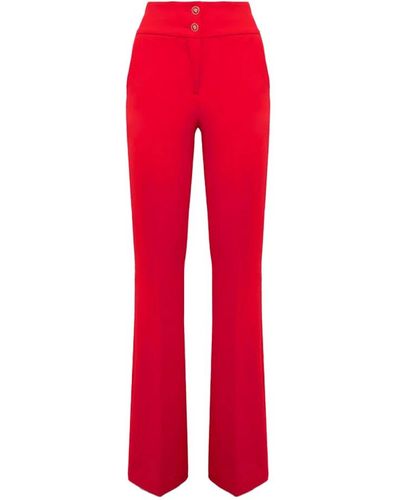 Blugirl Blumarine Trousers > wide trousers - Rouge
