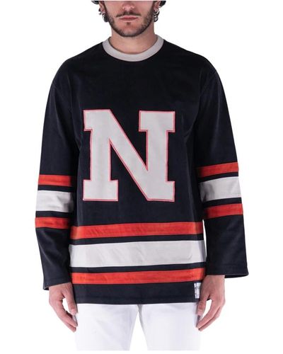 NAHMIAS T-shirt longsleeve hockey jersey - Nero