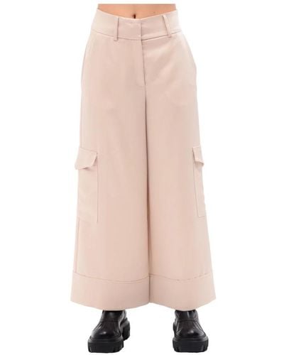 Beatrice B. Trousers > wide trousers - Rose