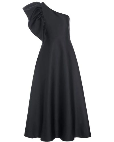 Dea Kudibal Flornette-vestito nero con spalline