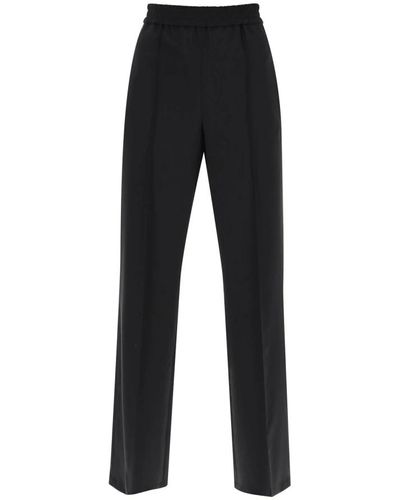 Loewe Trousers > straight trousers - Noir