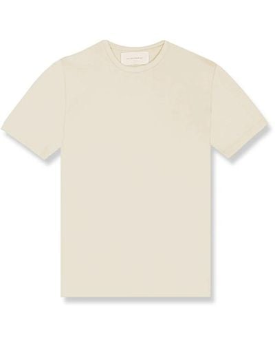 Baldessarini Logo Print Basic T-Shirt - Natur