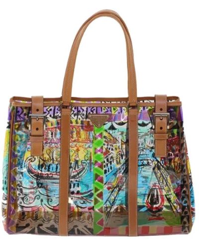 Prada Pre-owned > pre-owned bags > pre-owned tote bags - Multicolore