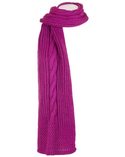 Fracomina Winter Scarves - Purple