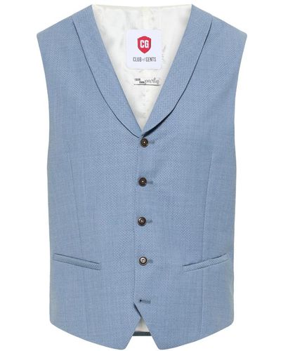 CLUB of GENTS Suits > suit vests - Bleu