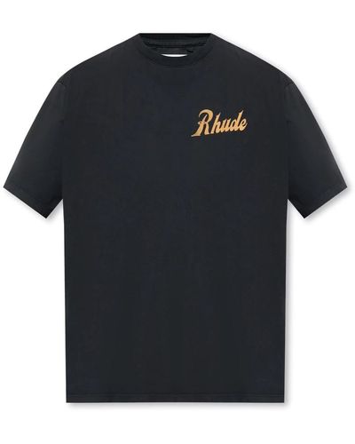 Rhude Tops > T-shirts - Zwart