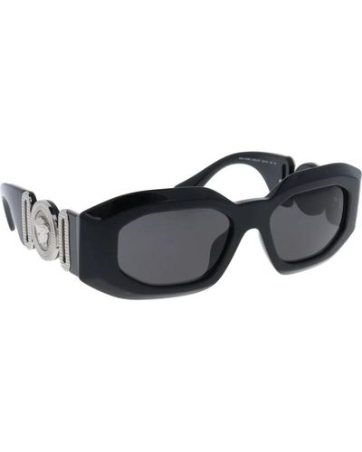 Versace Stylische sonnenbrille mit 2 jahren garantie - Schwarz