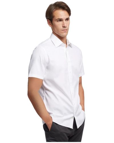Brooks Brothers Camicia da abito non ferro-fit di milano - Bianco