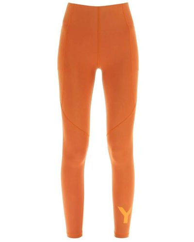 Y-3 Logo leggings - Orange