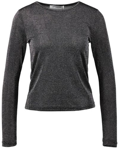 co'couture Long Sleeve Tops - Black