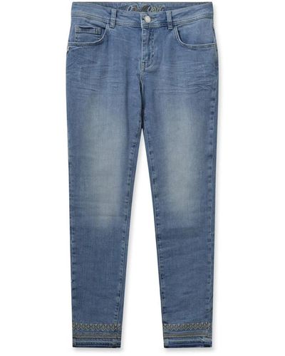 Mos Mosh Straight jeans - Blau